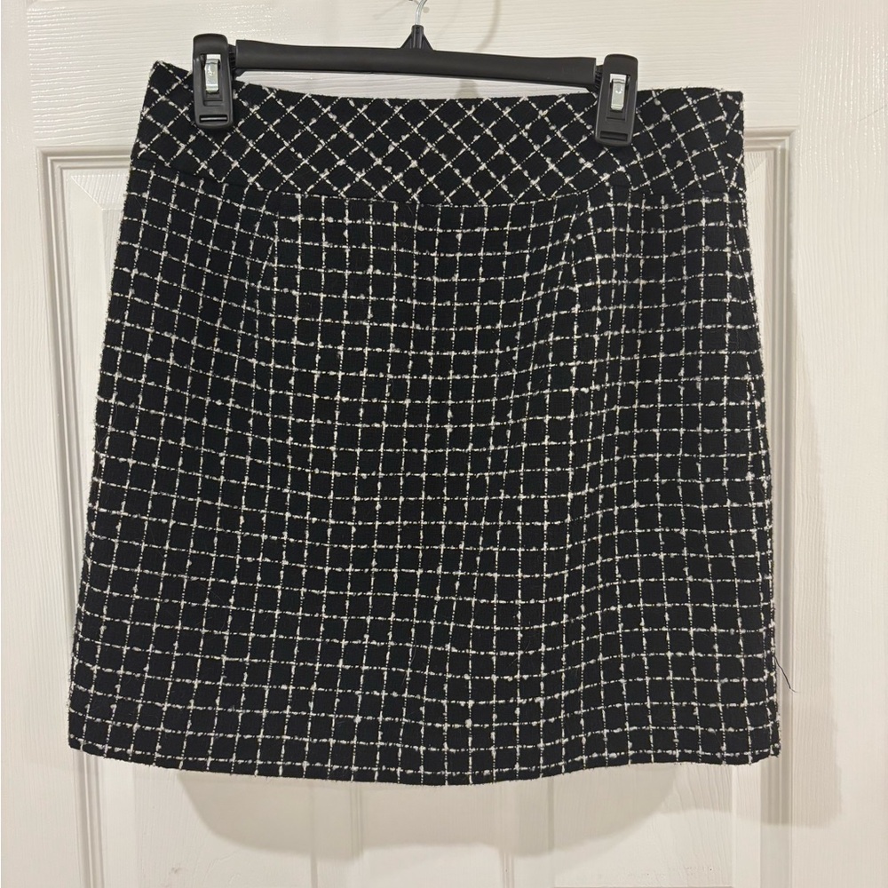 Loft Plaid Skirt